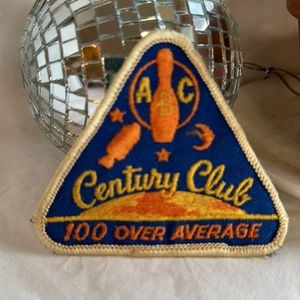 Vintage patch bowling